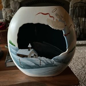 Bill Drake vintage cut out pottery